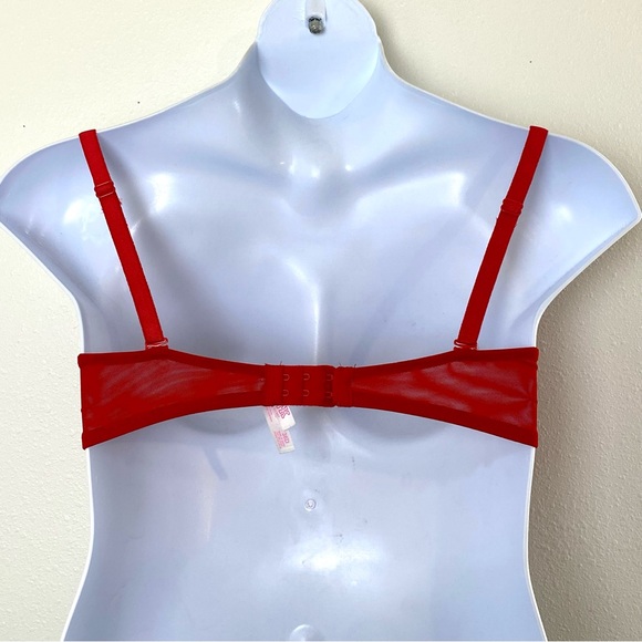 Pink Victoria's Secret Red Date Push-Up Bra - 36D - Picture 7 of 15